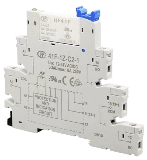 מגען ממסר מהדק צר 41F-1Z-C2-4  41F-1Z-C2-1 TENSE